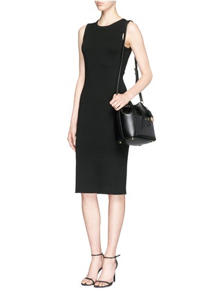 Figure View - Click To Enlarge - MICHAEL KORS - 'Greenwich' saffiano leather bucket bag