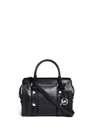 Main View - Click To Enlarge - MICHAEL KORS - 'Collins' medium stud satchel