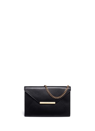 Main View - Click To Enlarge - MICHAEL KORS - 'Lana' envelope leather clutch