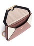 Detail View - Click To Enlarge - MICHAEL KORS - 'Lana' colourblock envelope leather clutch
