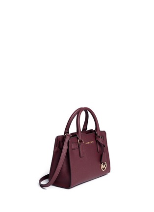 Front View - Click To Enlarge - MICHAEL KORS - 'Dillon' small saffiano leather satchel