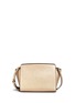 Back View - Click To Enlarge - MICHAEL KORS - 'Selma' medium saffiano leather messenger bag