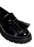 Detail View - Click To Enlarge - MSGM - Patent leather tassel loafers