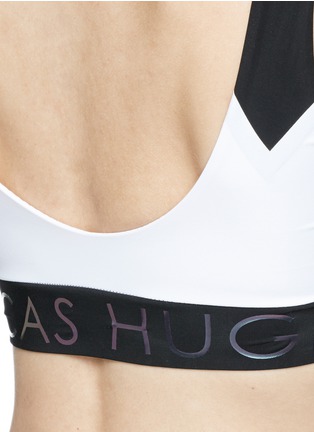 Detail View - Click To Enlarge - LUCAS HUGH - 'Lucas Hugh' sports bra