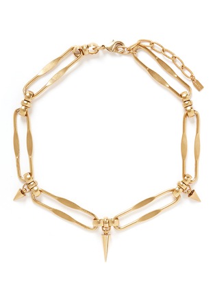 Main View - Click To Enlarge - ELA STONE - 'Naomie' spike chain collar necklace