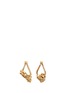 Main View - Click To Enlarge - ELA STONE - 'Patti' knot box chain drop earrings