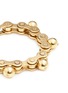 Detail View - Click To Enlarge - ELA STONE - 'Gears' sphere charm brass bracelet