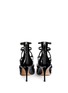 Back View - Click To Enlarge - VALENTINO GARAVANI - 'Love Latch' caged patent leather pumps