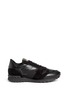 Main View - Click To Enlarge - VALENTINO GARAVANI - Camouflage print suede leather sneakers