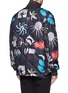 Back View - Click To Enlarge - PS PAUL SMITH - Tribal print quilted down bomber jacket