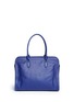 Back View - Click To Enlarge - ALEXANDER MCQUEEN - 'Padlock' large leather tote