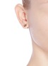 Figure View - Click To Enlarge - EDDIE BORGO - Pavé crystal pyramid earrings