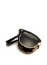 Detail View - Click To Enlarge - RAY-BAN - 'Clubmaster Folding' acetate browline sunglasses