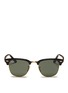 Main View - Click To Enlarge - RAY-BAN - 'Clubmaster Folding' acetate browline sunglasses