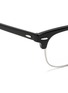 Detail View - Click To Enlarge - RAY-BAN - 'Clubmaster' acetate browline optical glasses
