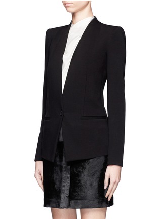 Front View - Click To Enlarge - HELMUT HELMUT LANG - Gala knitted blazer