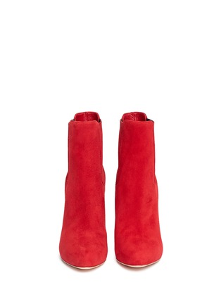 Figure View - Click To Enlarge - GIANVITO ROSSI - High-heel suede boots