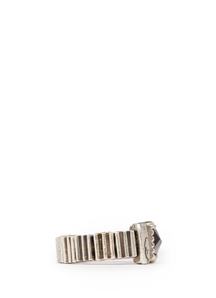 Detail View - Click To Enlarge - PHILIPPE AUDIBERT - Stone and beads rings
