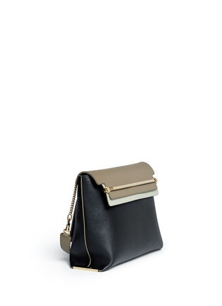 Figure View - Click To Enlarge - CHLOÉ - 'Clare' large leather shoulder bag