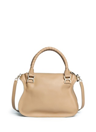 Back View - Click To Enlarge - CHLOÉ - 'Marcie' medium leather shoulder bag
