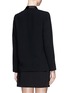 Back View - Click To Enlarge - MO&CO. EDITION 10 - Drape shoulder jacket