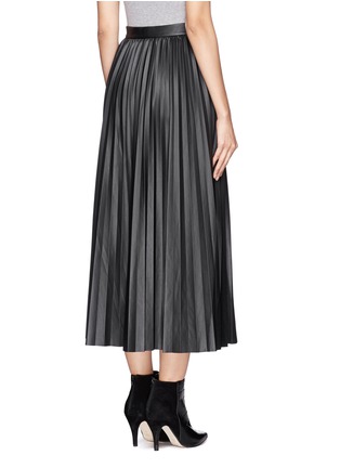 Back View - Click To Enlarge - MO&CO. EDITION 10 - Pleat maxi skirt