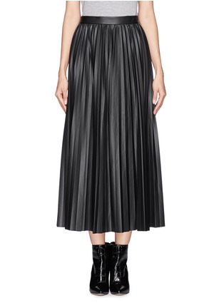 Main View - Click To Enlarge - MO&CO. EDITION 10 - Pleat maxi skirt