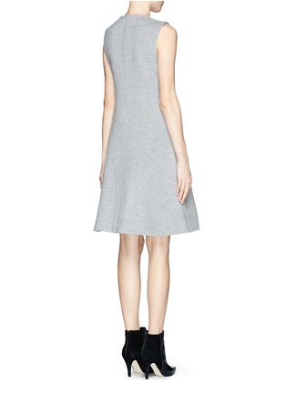 Back View - Click To Enlarge - MO&CO. EDITION 10 - Back flap felt dress