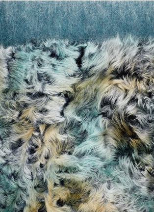 Detail View - Click To Enlarge - MO&CO. EDITION 10 - Mohair fur ombré wool sweater