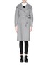 Main View - Click To Enlarge - MO&CO. EDITION 10 - Felt wool wrap coat