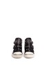 Figure View - Click To Enlarge - 90115 - 'Frog' stud leather kids sneakers