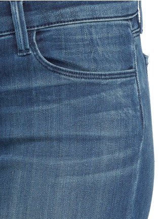Detail View - Click To Enlarge - J BRAND - 'Blue Stocking' skinny jeans