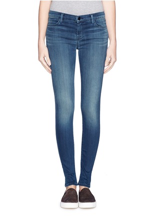 Main View - Click To Enlarge - J BRAND - 'Blue Stocking' skinny jeans
