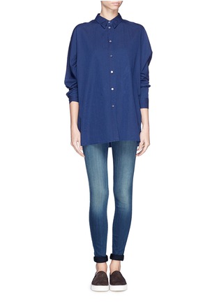 Figure View - Click To Enlarge - J BRAND - 'Blue Stocking' skinny jeans