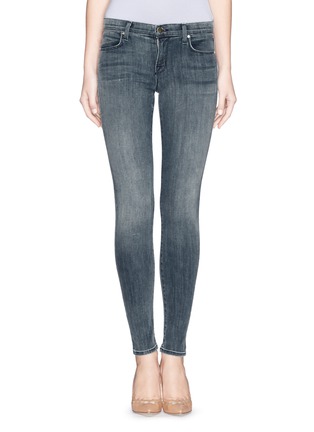 Main View - Click To Enlarge - J BRAND - 'Super Skinny' mid rise jeans