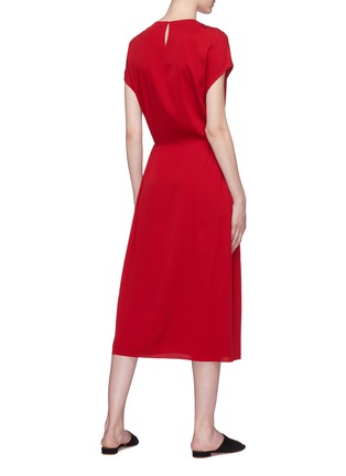 Back View - Click To Enlarge - THE ROW - 'Cyde' silk charmeuse dress