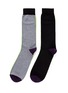 Main View - Click To Enlarge - PAUL SMITH - Vertical block socks