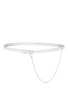 Back View - Click To Enlarge - EDDIE BORGO - 'Extra Thin Safety Chain' choker