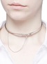Figure View - Click To Enlarge - EDDIE BORGO - 'Extra Thin Safety Chain' choker
