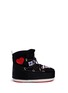 Main View - Click To Enlarge - MSGM - x Moon Boot® 'Buzz' embroidered graphic patch boots