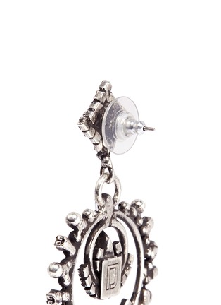Detail View - Click To Enlarge - DANNIJO - 'Rosalie' Swarovski crystal drop earrings
