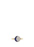 Main View - Click To Enlarge - PAMELA LOVE - 'Reversible Moon Phase' diamond lapis 18k gold ring