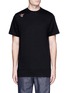 Main View - Click To Enlarge - TIM COPPENS - Bird and devil embroidered patch T-shirt