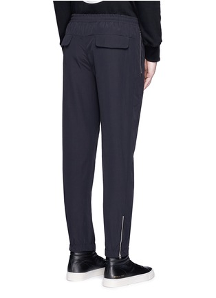 Back View - Click To Enlarge - TIM COPPENS - Zip cuff jogging pants