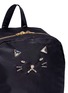  - 73115 - Strass cat face nylon backpack