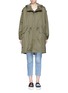 Main View - Click To Enlarge - 73115 - 'JE T'ADORE' strass and star embellished parka
