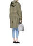 Figure View - Click To Enlarge - 73115 - 'JE T'ADORE' strass and star embellished parka