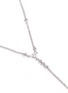 Detail View - Click To Enlarge - EDDIE BORGO - 'Voyager' beaded cubic zirconia lariat necklace