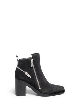 Main View - Click To Enlarge - KENZO - 'Totem' suede ankle boots