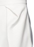 Detail View - Click To Enlarge - DELPOZO - Pleat bonded jersey pants